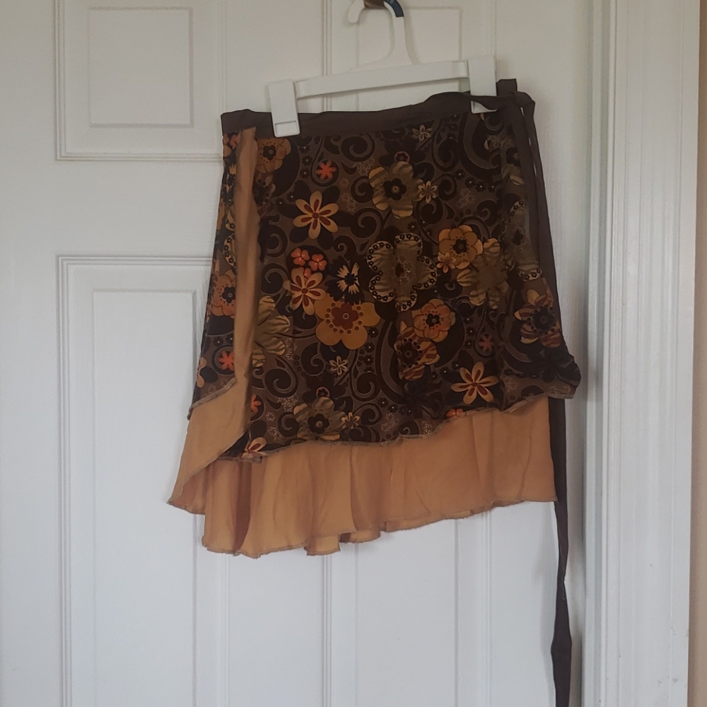 Handmade wrap skirt